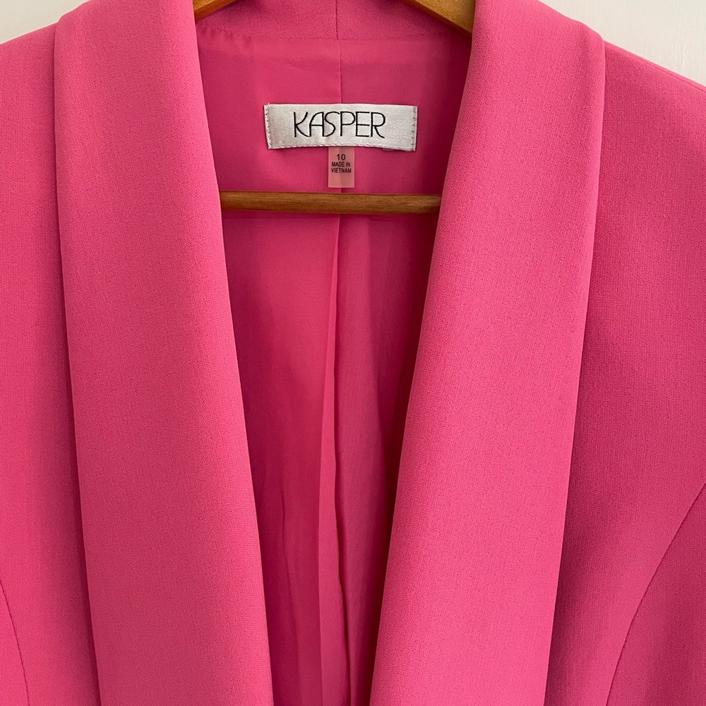 Kasper Vibrant Pink Blazer and Dress